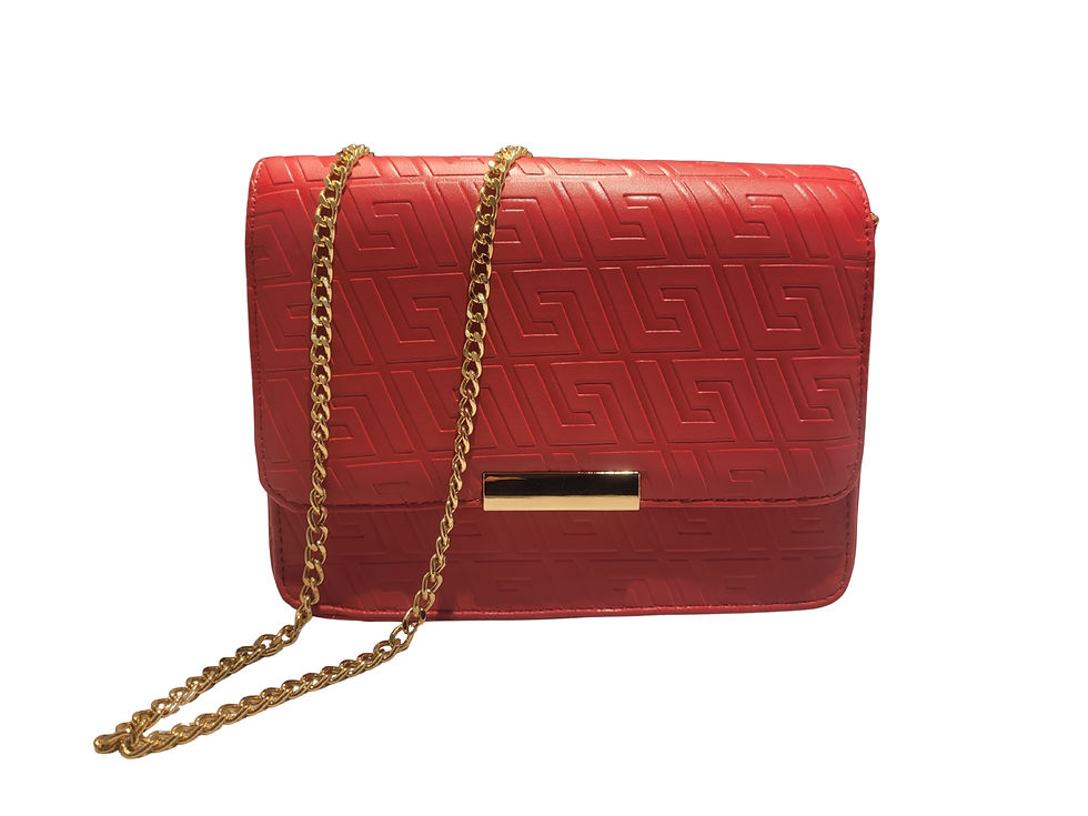 Tasche 8 vegan herbstrot Vorderansicht