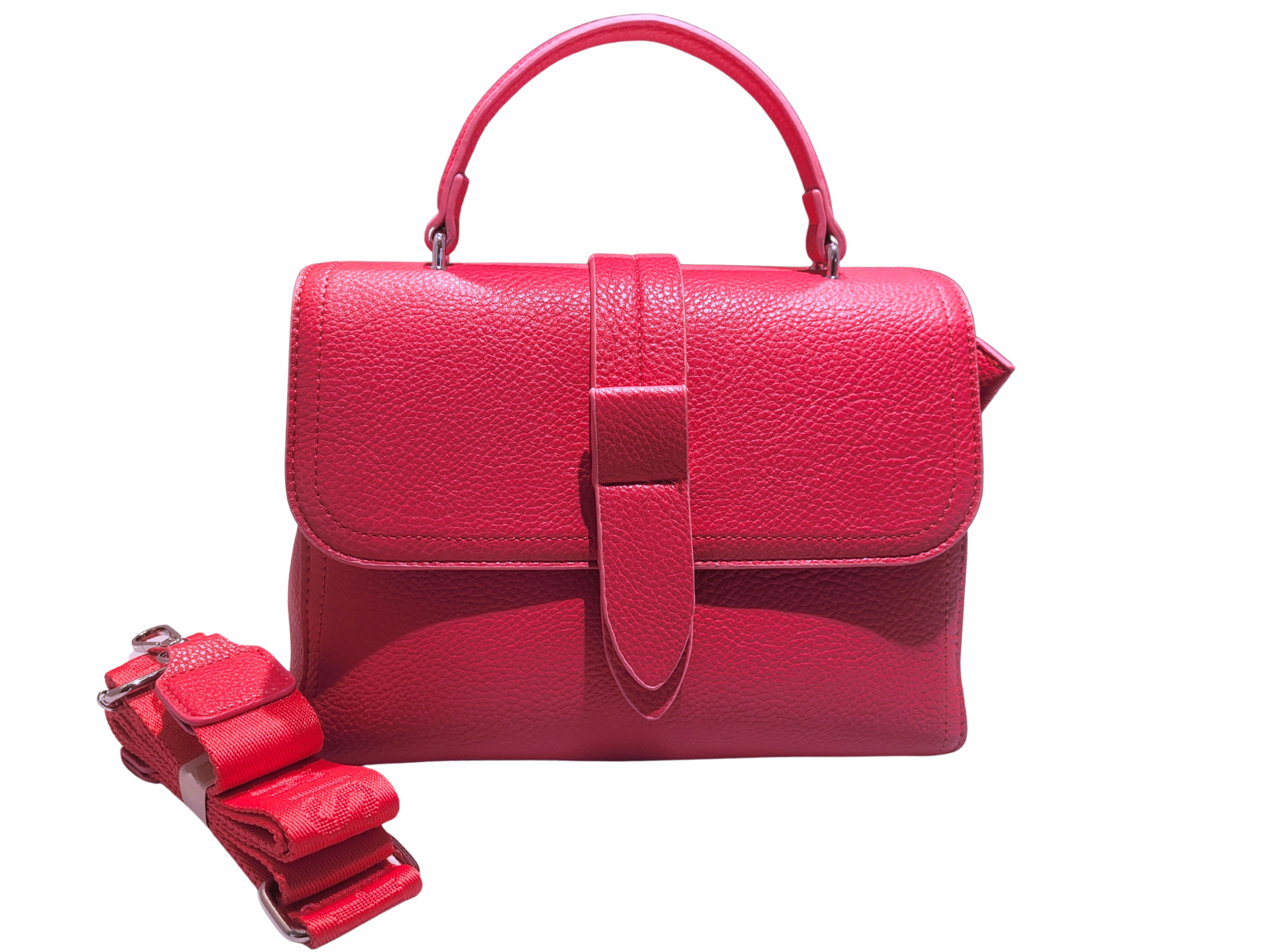 Tasche 6 vegan pink Vorderansicht