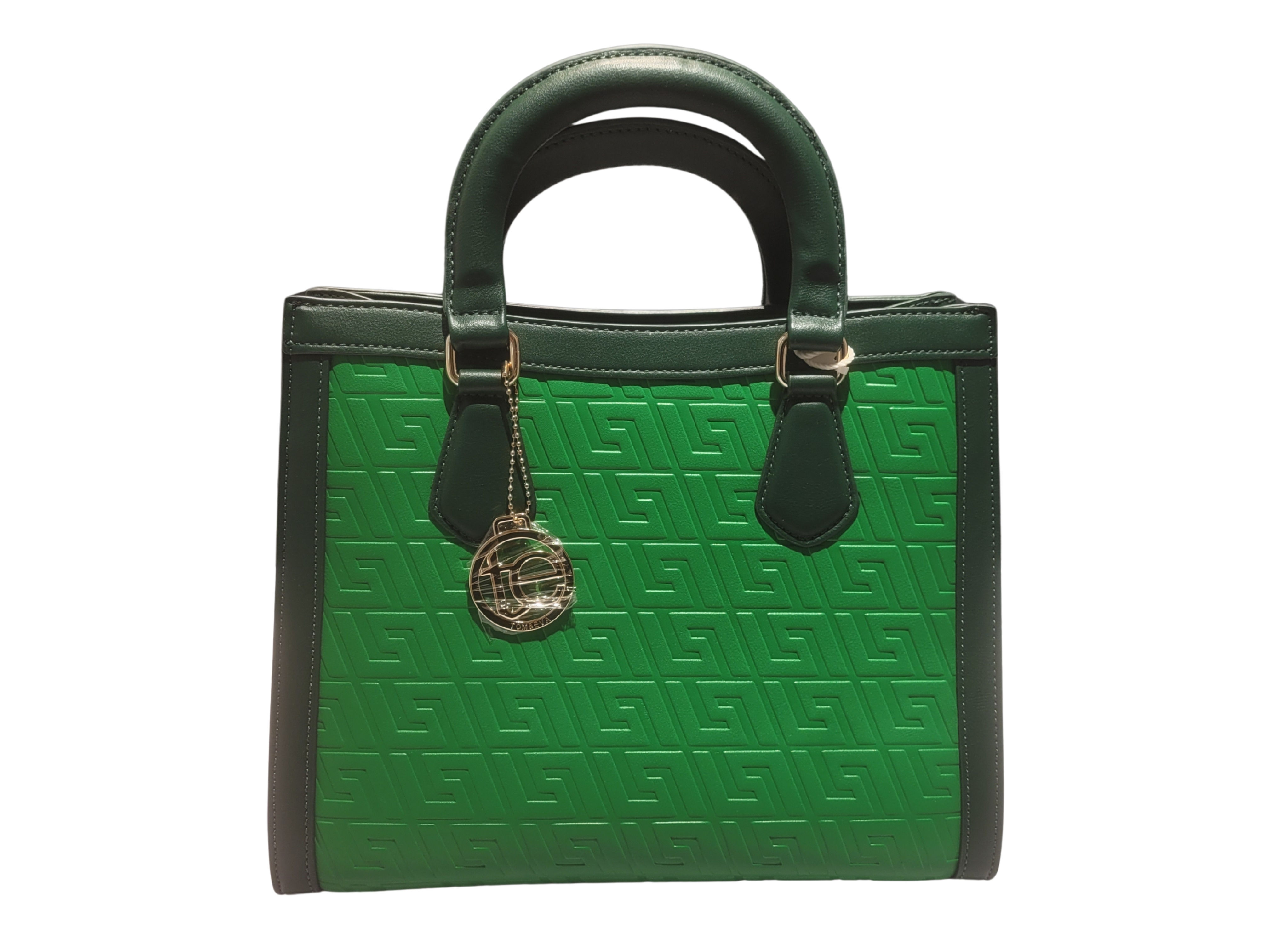 Tasche 129 vegan Grüntöne Vorderansicht