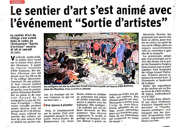 article LDL Sortie d'artistes Serres .jpg