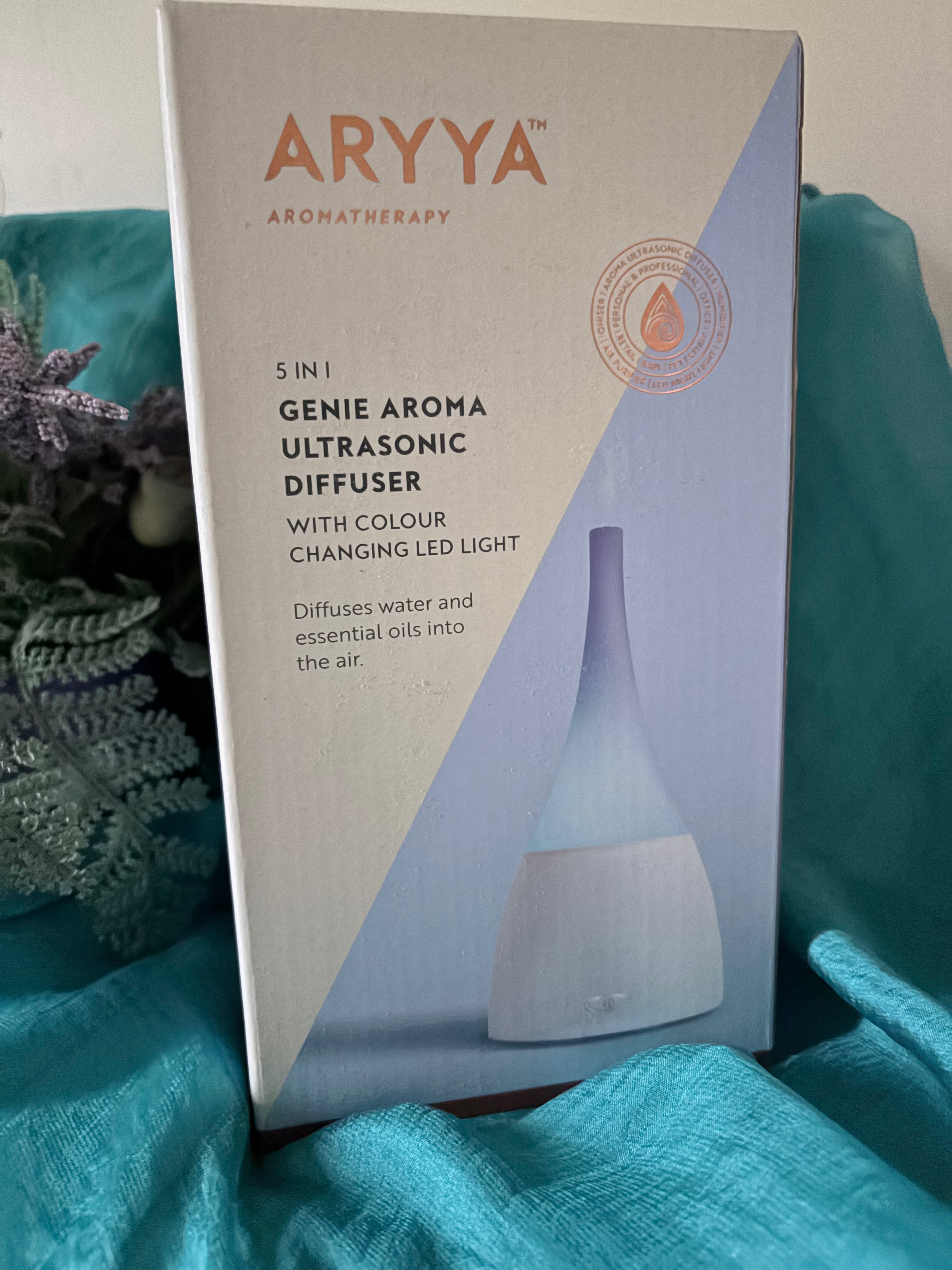 Aryya genie aroma ultrasonic diffuser