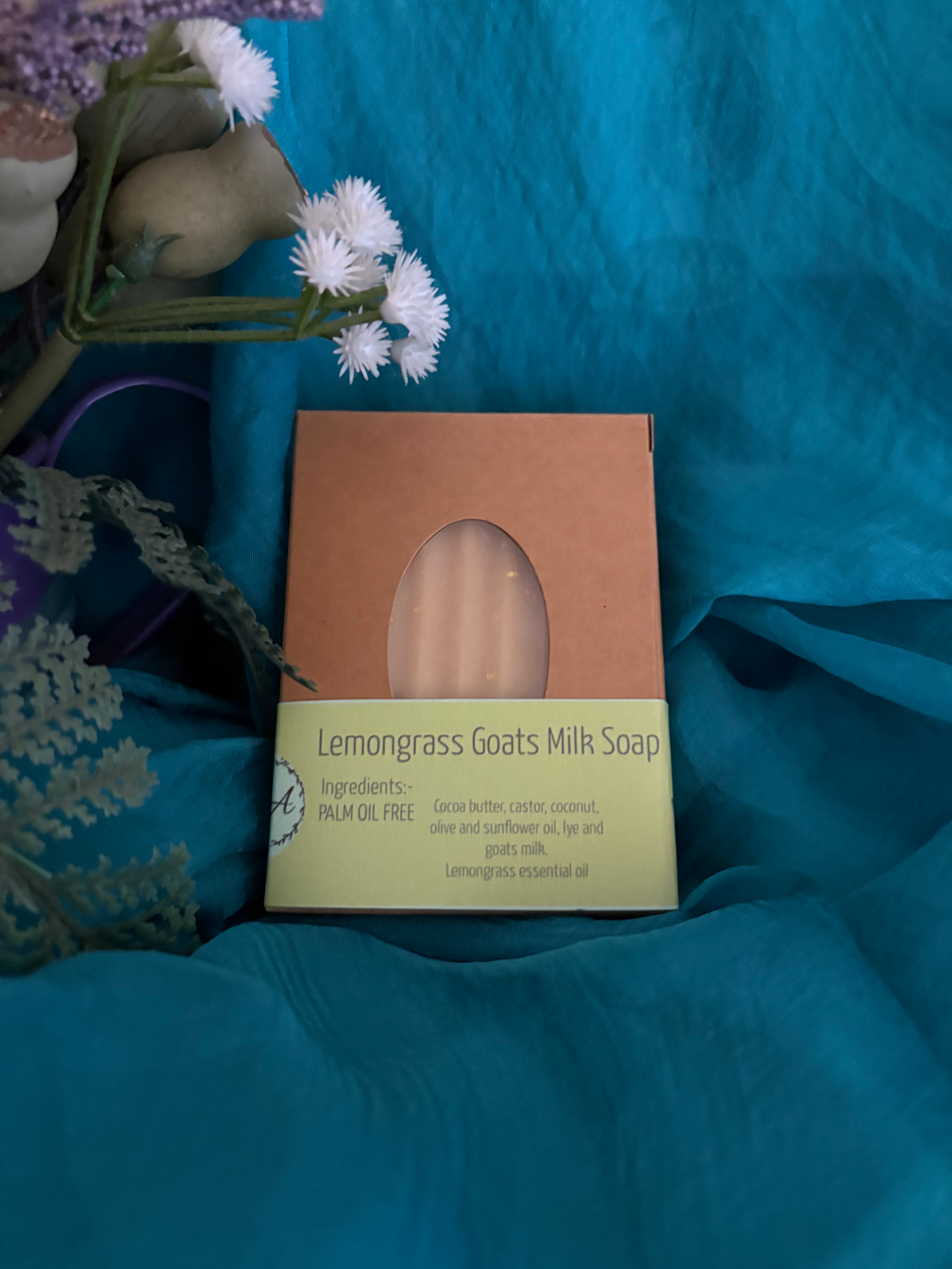 Luxurious Lemongrass Goats Milk Soap