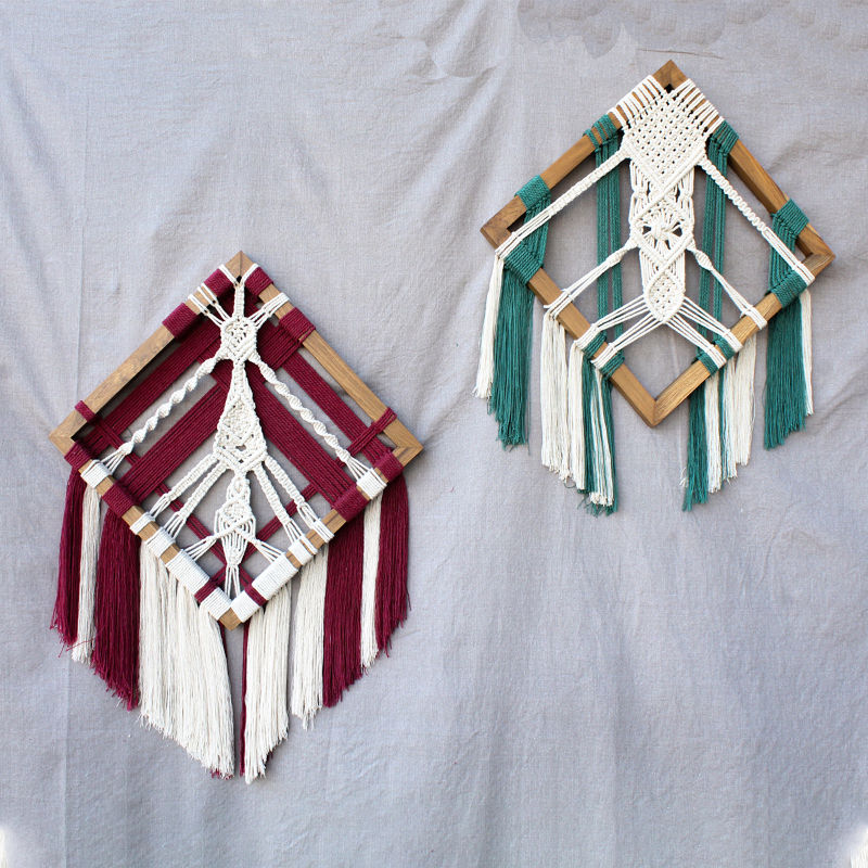 Thumbnail: Macrame Wall Frames - Tangle Frames - Wall Decor