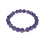 Thumbnail: amethyst and gold beaded bracelet
