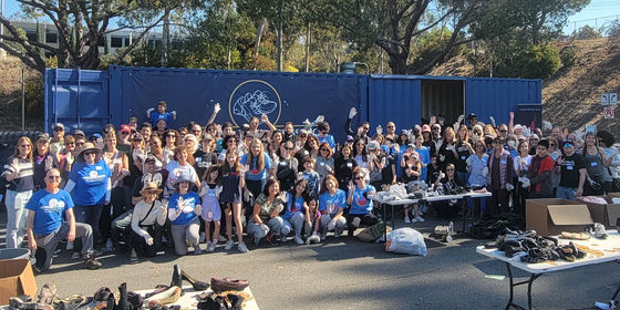 Thank you to everyone who helped process over 6,000 pairs of shoes on Sunday!