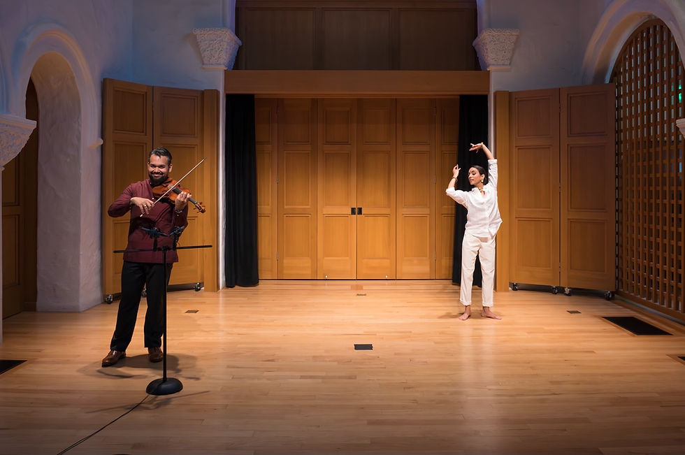 Yamini Kalluri & Vijay Gupta (Violin) in Concert at Ithaca College