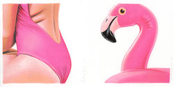 Flamingo Float