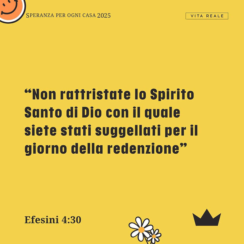 Immagine condivisibile con Efesini 4:30