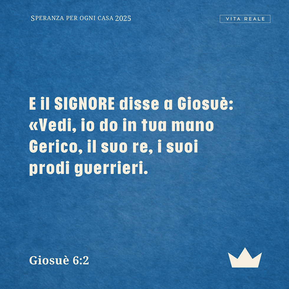 Immagine condivisibile con Giosuè 6:2
