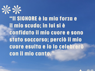 Dà gloria a Dio per ciò che fa