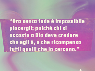 La fede in Dio