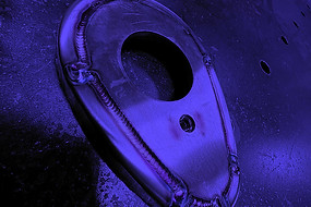 Pièce d'échappement de moto par Soudure JMF