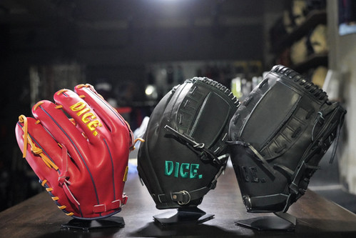 DICE. 投手用グラブ　ライナーバック　指穴無し DICE. ライナーバック指穴無し | Beisbol
