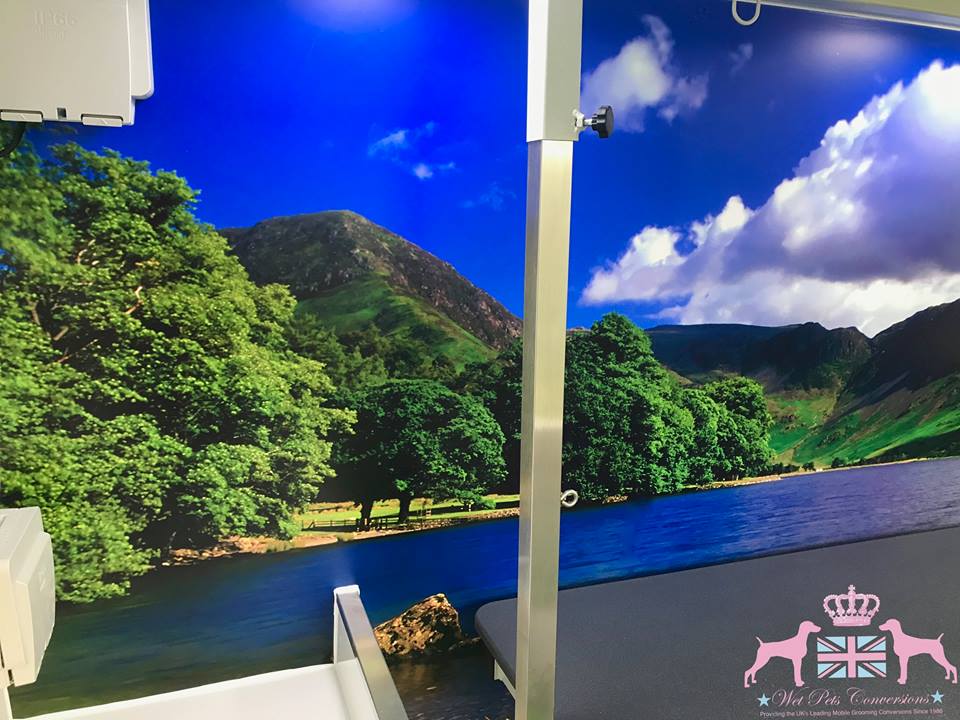 Our Van Zen Dog Mobile Holistic Grooming & Spa