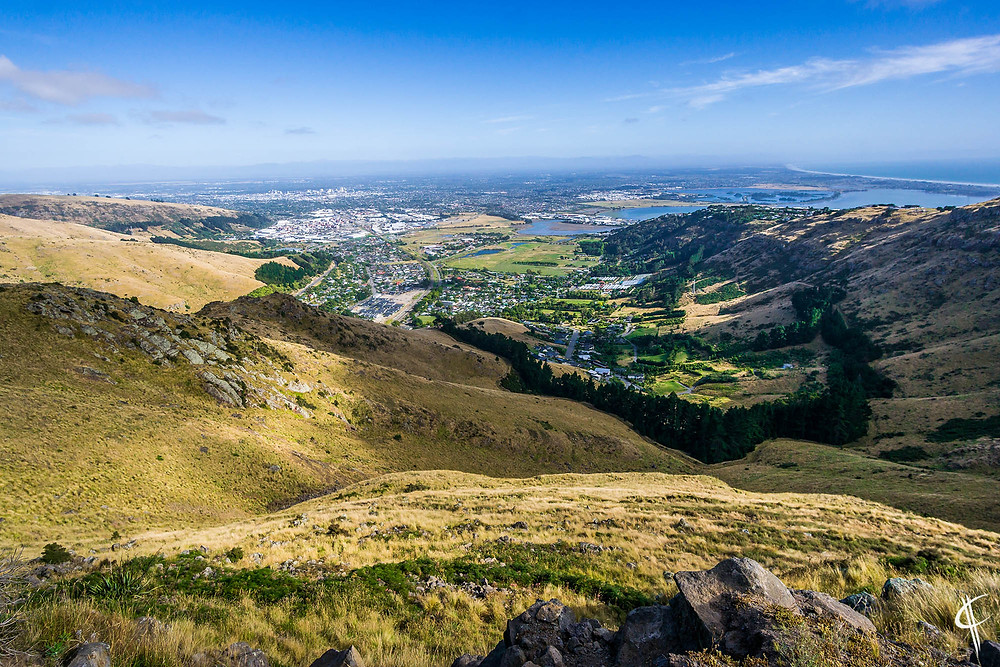 The view over Christchurch