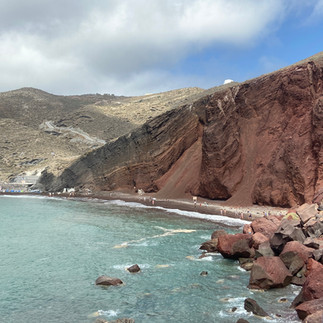 Red beach, Santorini, Greece