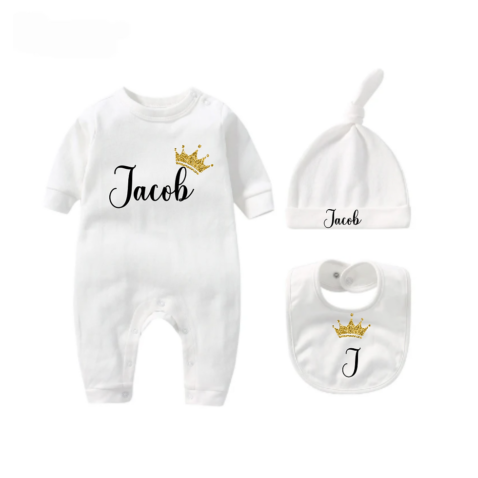 Thumbnail: Personalized Newborn Set (0-3 months)