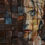 Thumbnail: A wood mosaic made of painted small woods, which uniquely depicts a "woman woman through dark shades". By Dreamodelers.