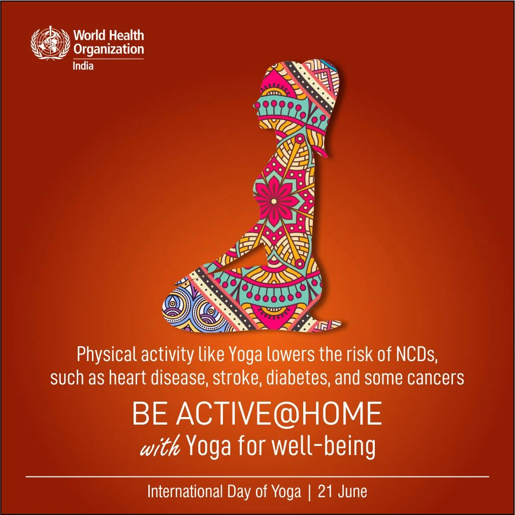 physical activity like yoga