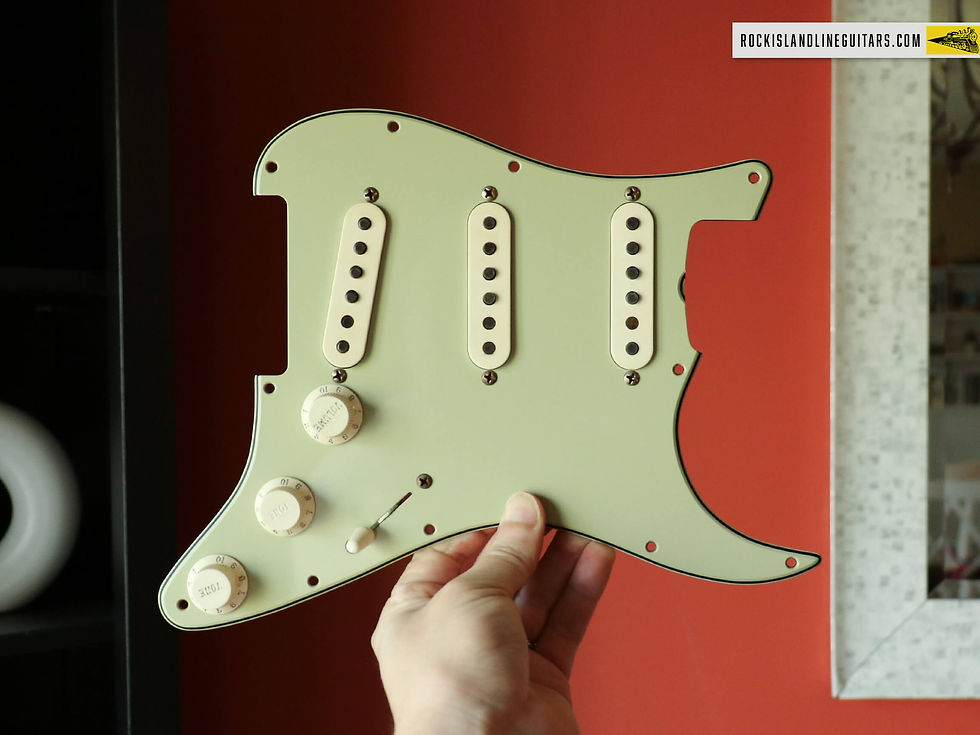Thumbnail: FCS Josefina '69 '65 '60 Strat Pickups - Loaded Pickguard