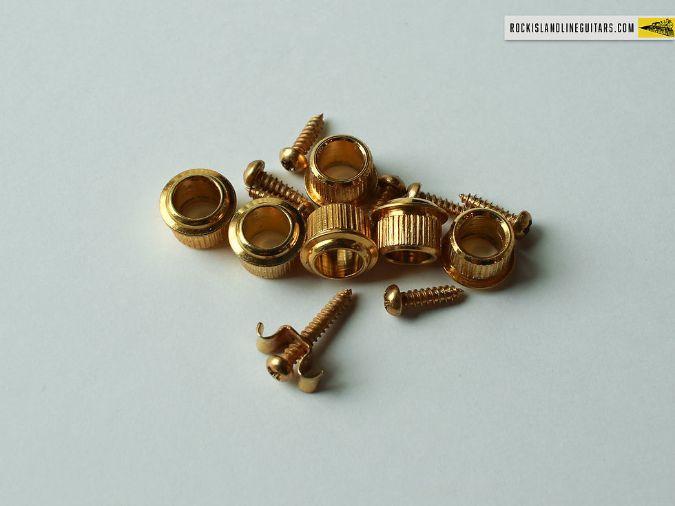 Thumbnail: FCS Stratocaster - Telecaster Vintage Gold Tuners - 2001 Relic