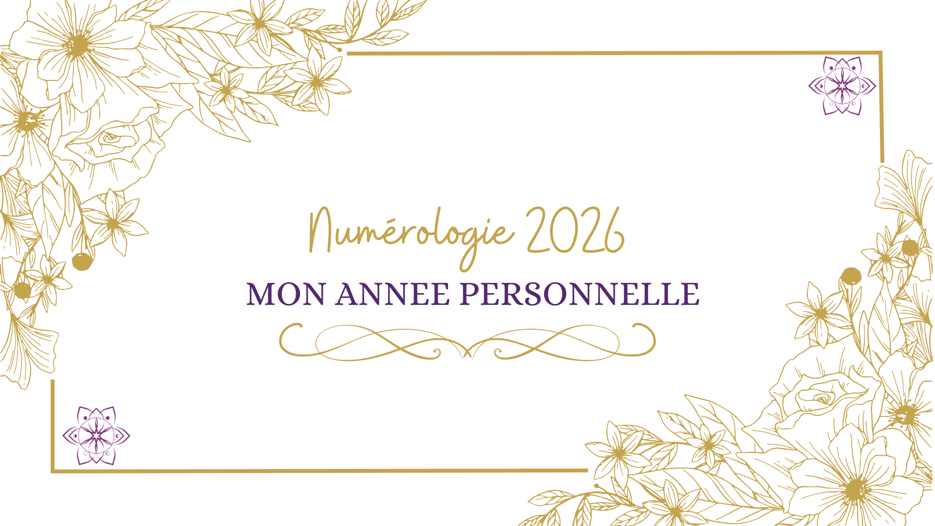 Numérologie 2026 - Les années personnelles