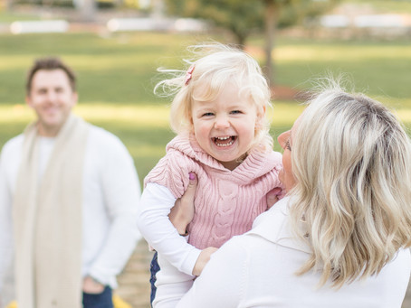 Meghan, Nathan, & Winter Family Session