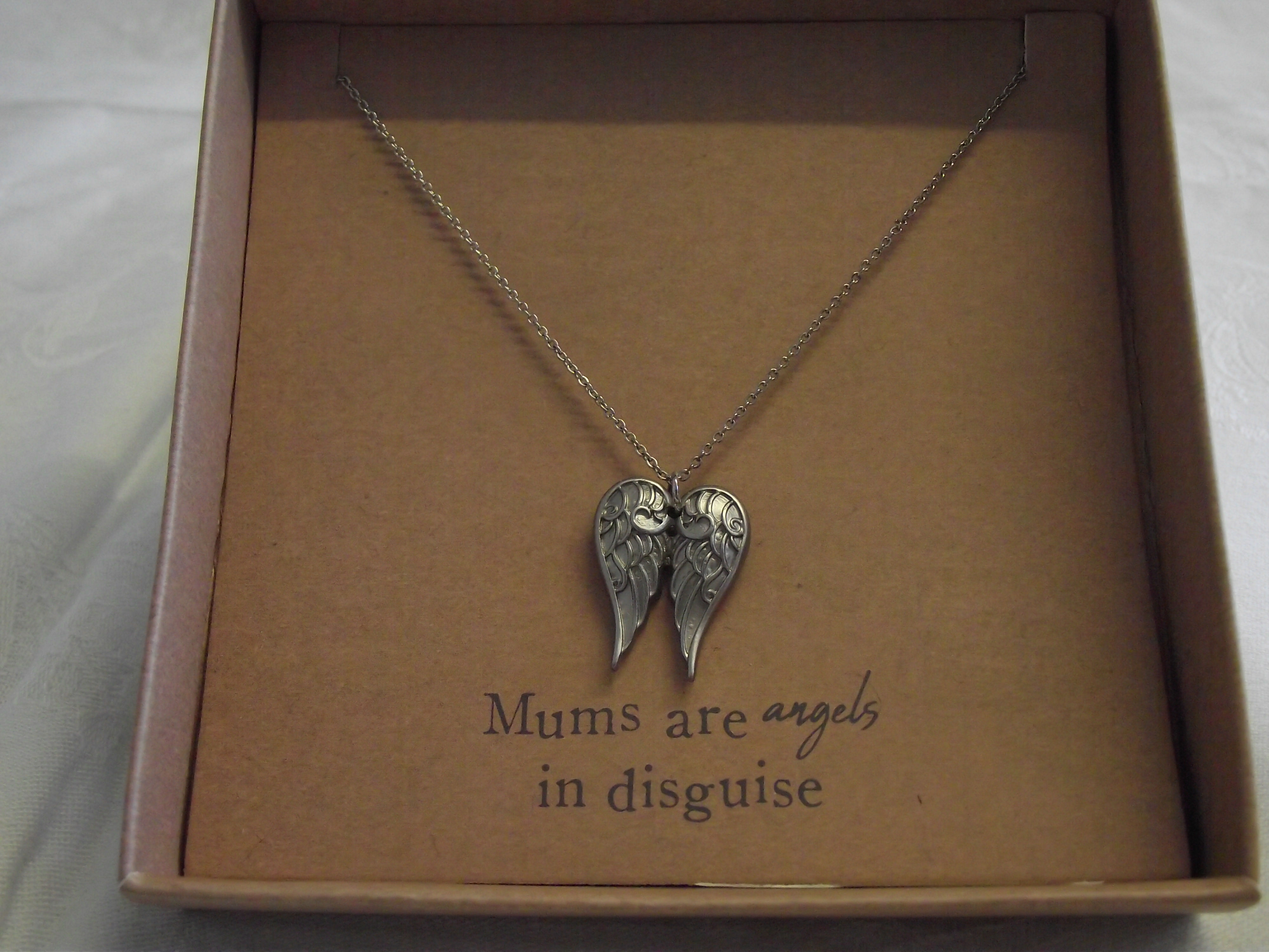 Mums Are Angel In Disguse Necklace