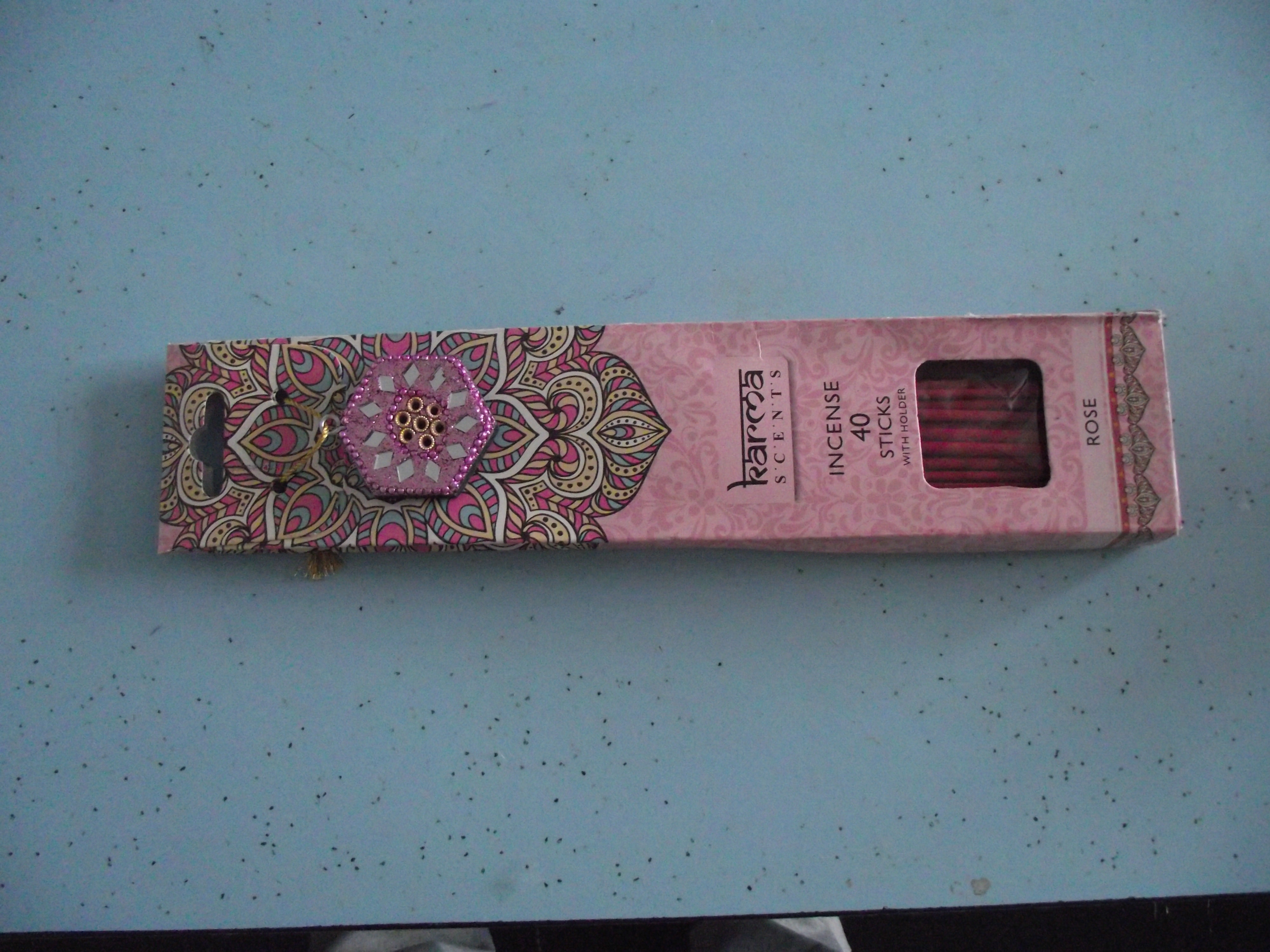 40 incense sticks rose