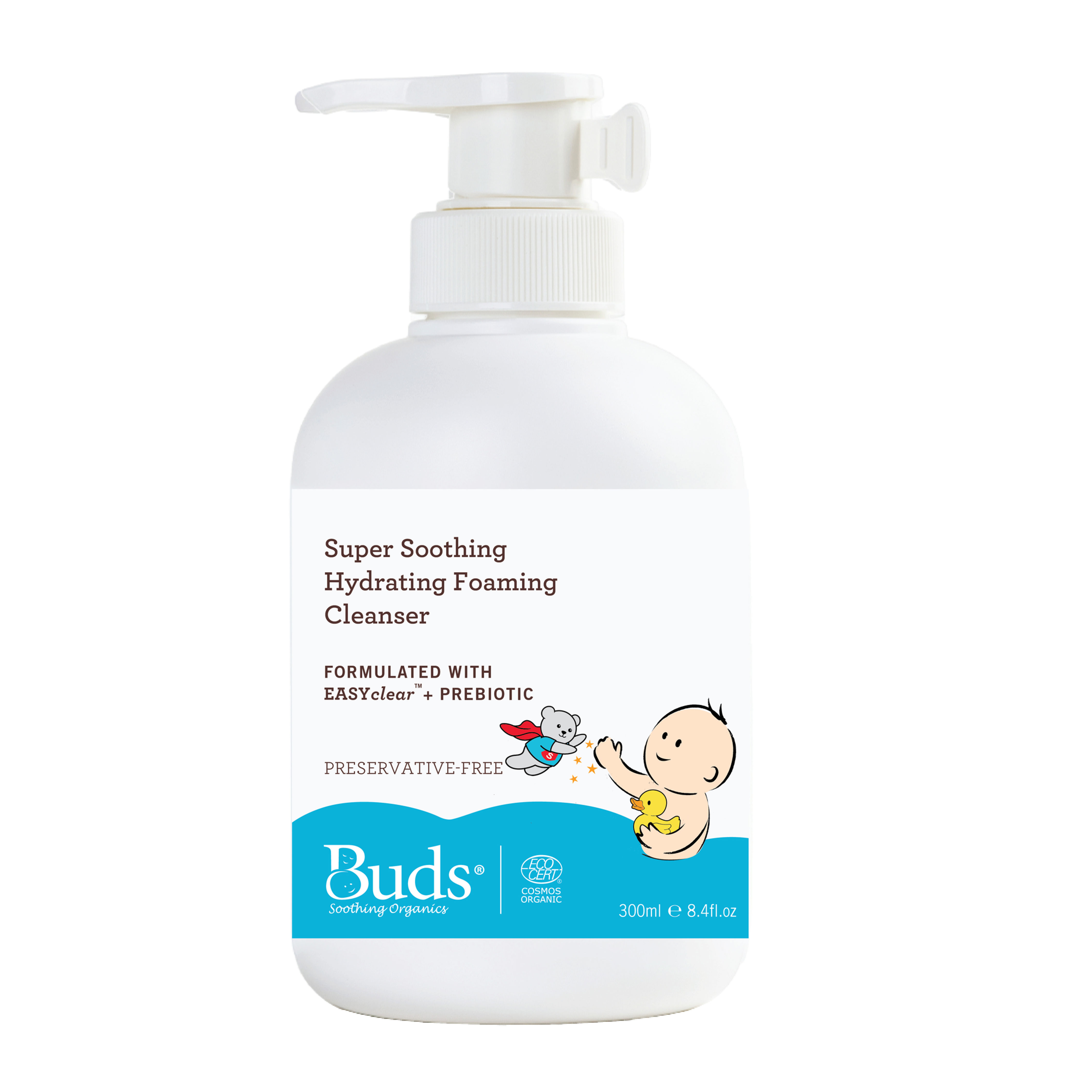 Buds Organics BSO Super Soothing Hydrating Foaming Cleanser - 300ml