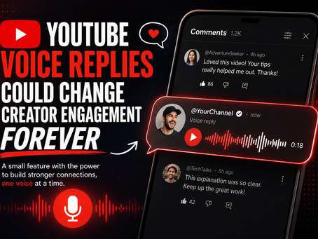 YouTube Voice Replies Could Change Creator Engagement Forever