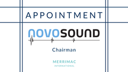 New Appointment for Novosound