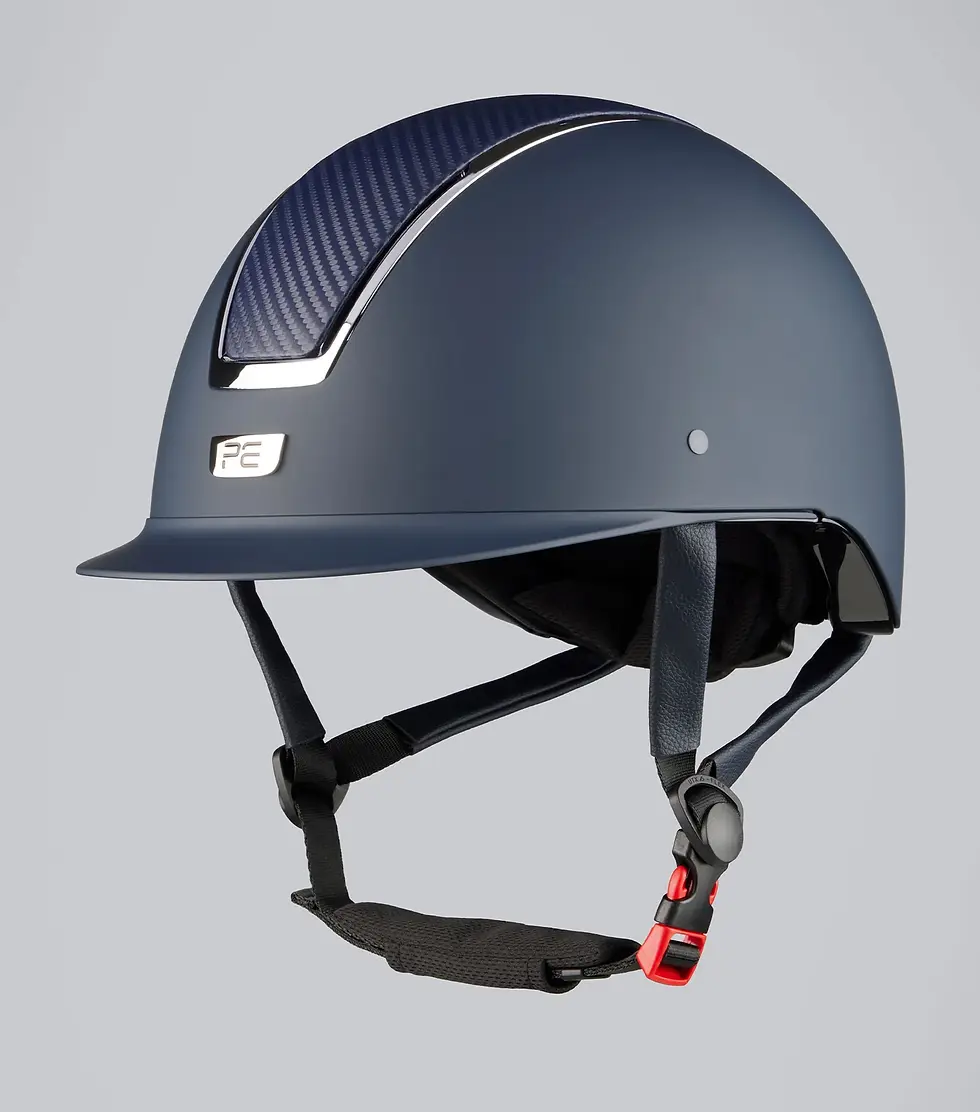 Thumbnail: Premier Equine Centauri Horse Riding Helmet Navy