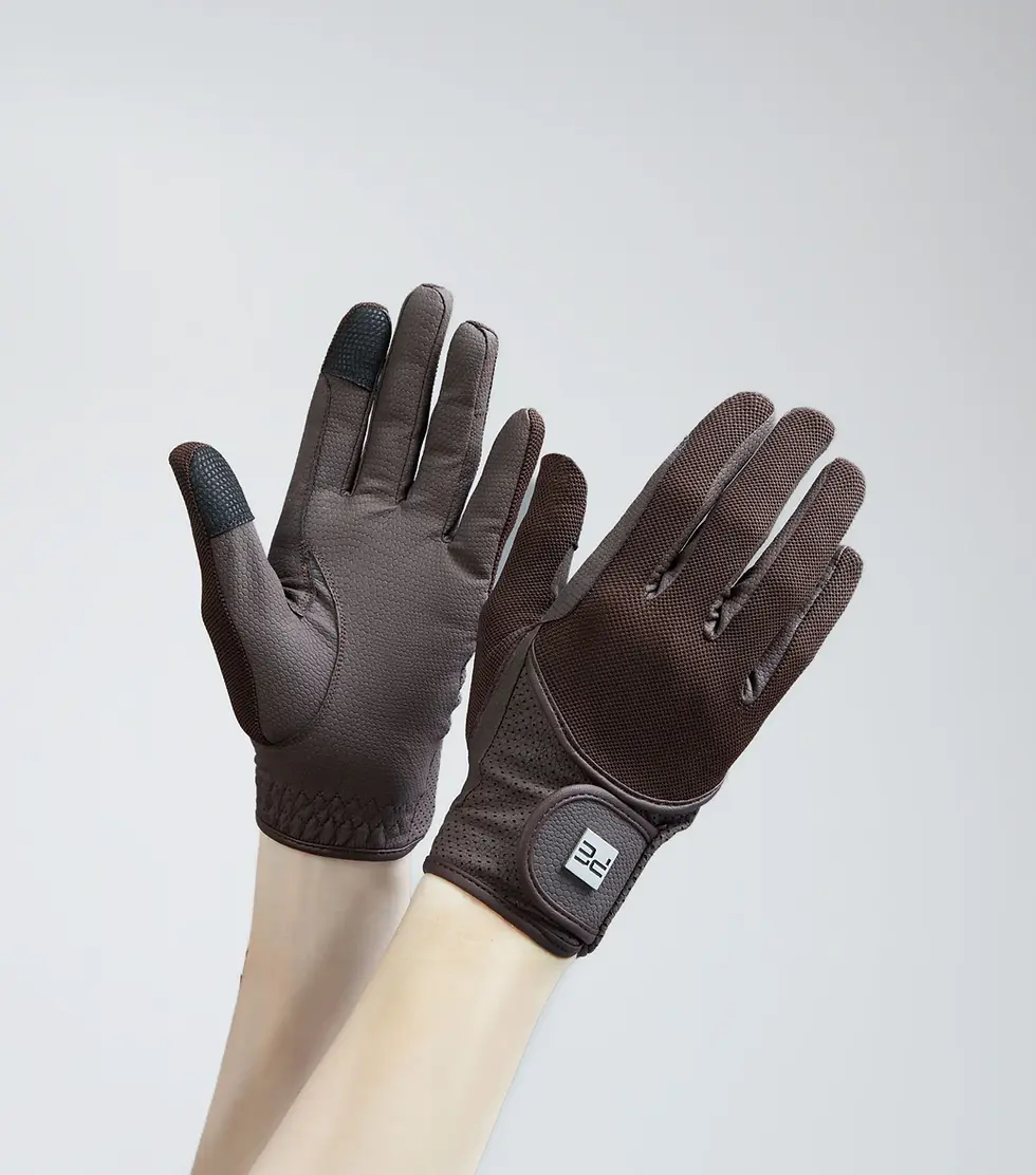 Thumbnail: Premier Equine Presa Junior Mesh Riding Gloves