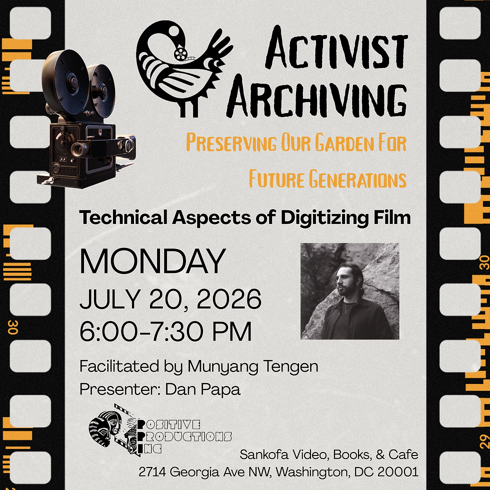 Activist Archiving: Preserving Our Garden For Future Generations with Dan Papa