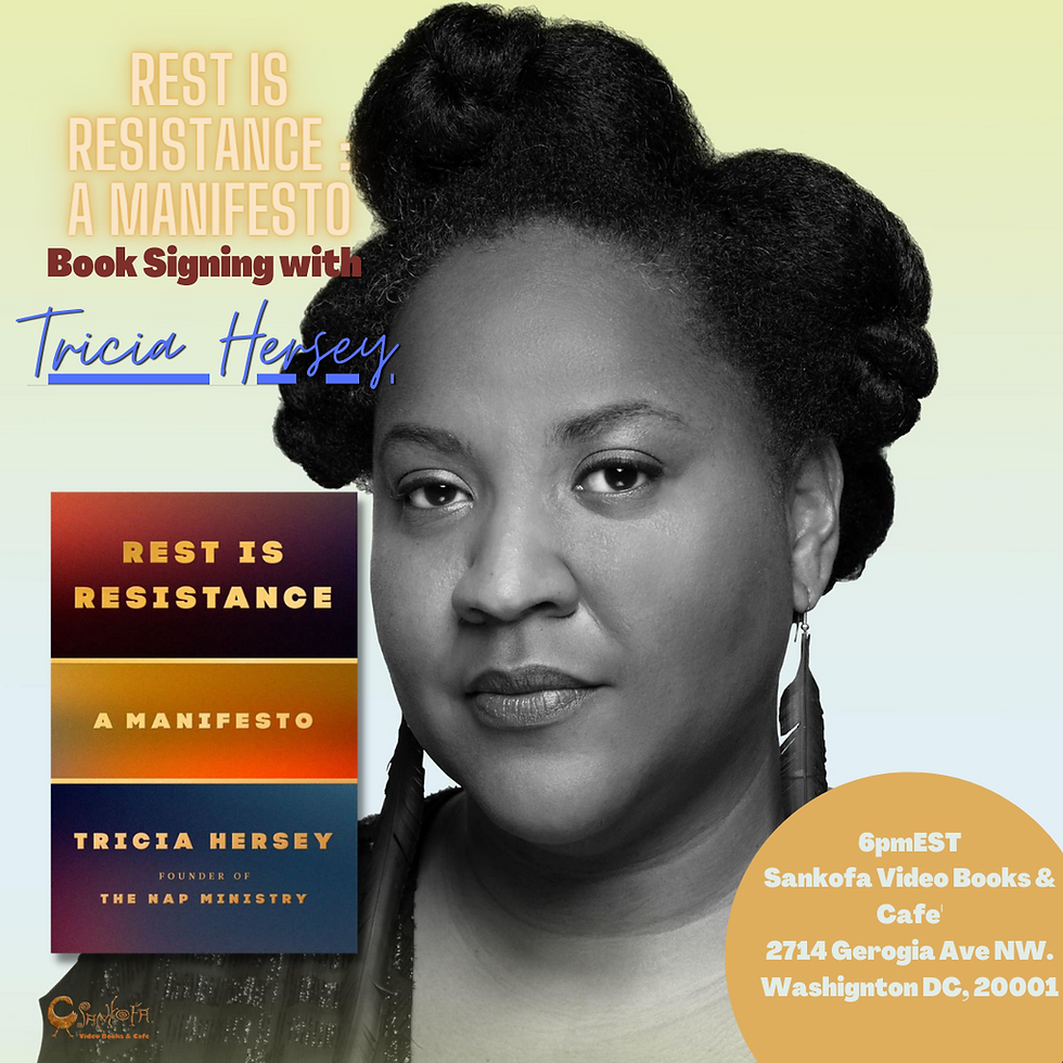 Rest is Resistance Book Signing with Tricia Hersey!