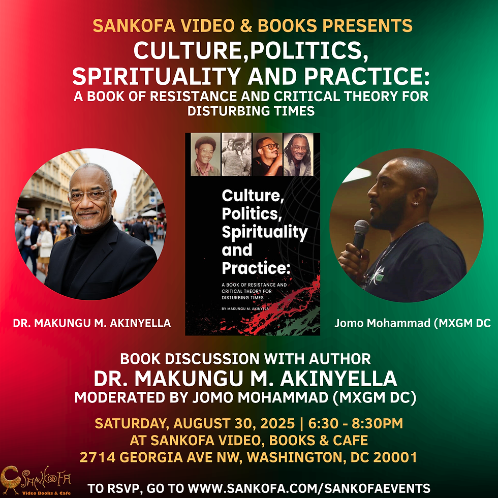 Culture, Politics, Spirituality and Practice: A Book of Resistance and Critical Theory for Disturbing Times