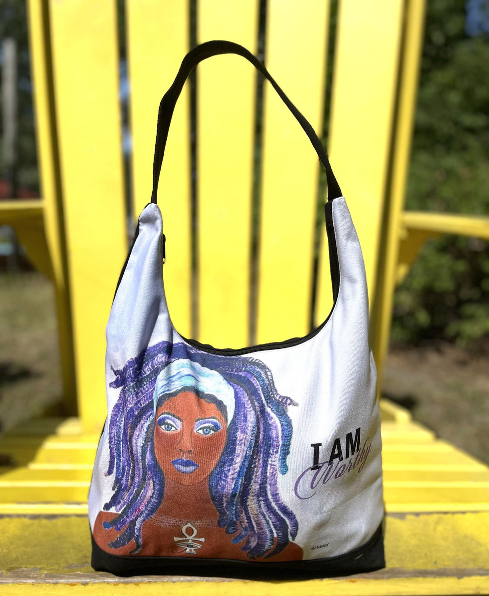 Thumbnail: I Am Worthy Hobo Bag