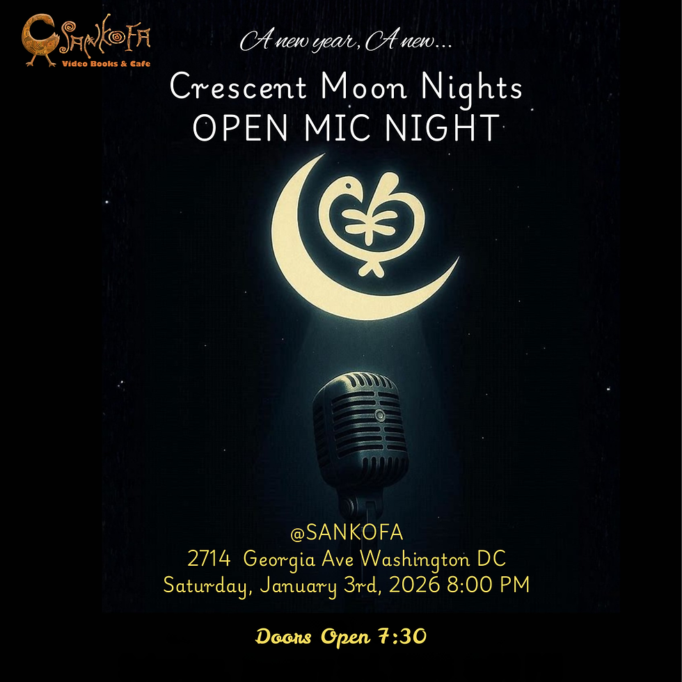 Open Mic - Crescent Moon Nights