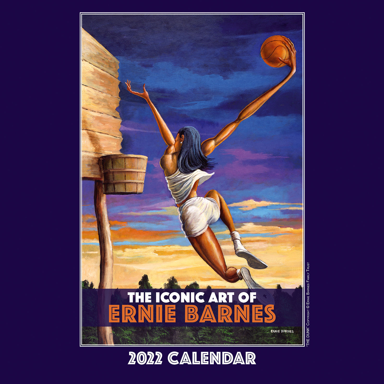 The Iconic Art of Ernie Barnes 2022 Calendar