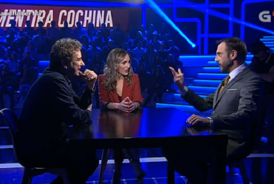 Los actores Miguel de Lira y Lucía Regueiro visitan Land Rober, que consiguió ayer un 20,6% de audie