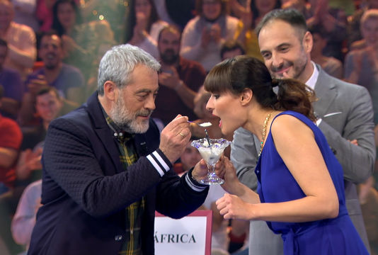 Los actores Ledicia Sola y Carlos Blanco compartieron plató y risas en el último Land Rober