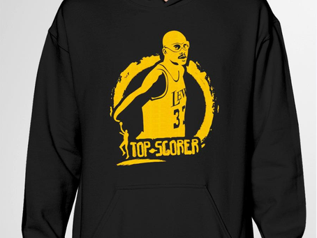 Kareem Abdul Jabbar Los Angeles Lakers basketball NBA top scorer shirt