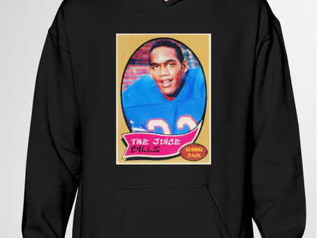 Oj Simpson The Juice Buffalo Bills football NFL running back graffiti retro vintage shirt