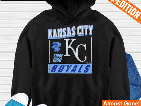 Kansas City Royals since 1969 vintage retro shirt