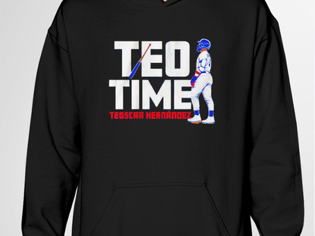 Teoscar Hernandez Teo Time baseball shirt