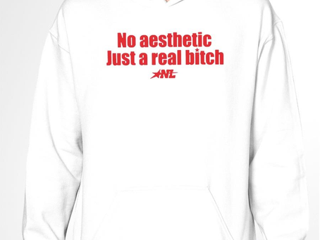 No aesthetic just a real bitch shirt