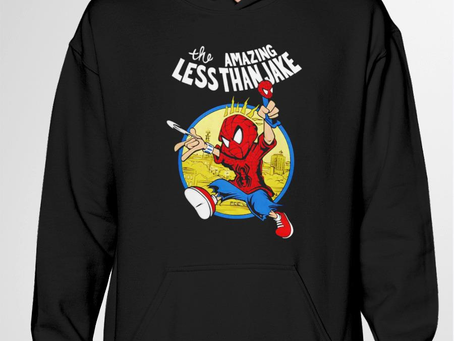 The Amazing Less Than Jake Spidey Evo shirt