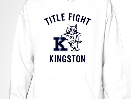 Title Fight Kingston mascot number 27 shirt