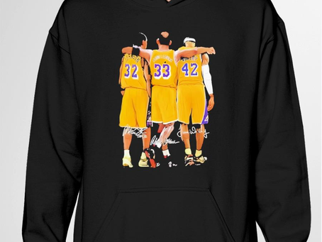 Legend basketball player Los Angeles Lakers basketball NBA signatures shirt